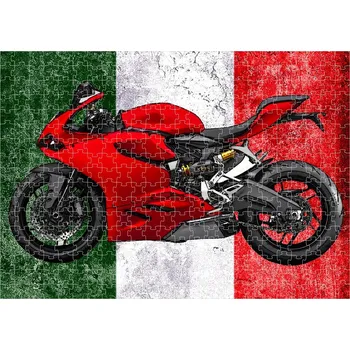 Puzzle puzzle s motorkou Ducati 120 dílků