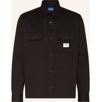 Pánská košile Hugo Pánská Svrchní Košile Ekynone, černá, 38