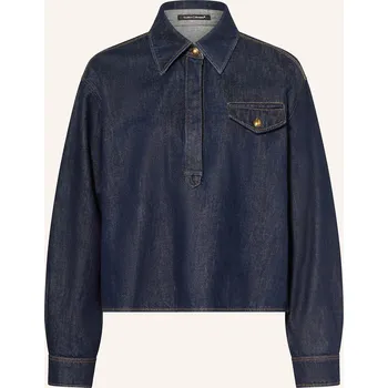 Dámská halenka Luisa Cerano Dámská Džínová Halenka, tmavě modrá, 46