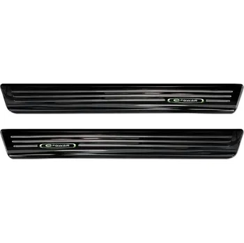 Lišta karosérie Prahové lišty VW Caddy 2021- (tmavé, lesklé)
