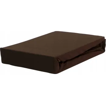 Prostěradlo Prostěradlo JERSEY s Gumou 200x220 SILNÉ Hnědé
