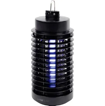 Domácí spotřebič Clatronic ISL 3823 264033 UV lapač hmyzu UV světlo, mřížka pod napětím 4 W (š x v x h) 101 x 255 x 101 mm černá 1 ks