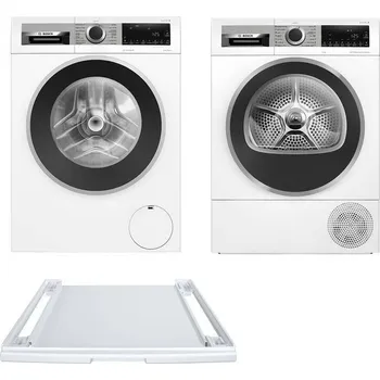 Pračka Bosch WGG244Z2CS + WQG245DMCS + WTZ27400 bílý