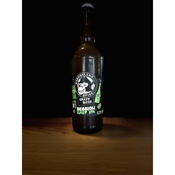 Pivo Nachmelená Opice Nachmelená Opice, Session Brut IPA 12° 0,75l
