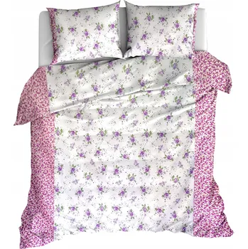 Povlečení POVLEČENÍ BAVLNA 220x200 RŮŽIČKY VŘES