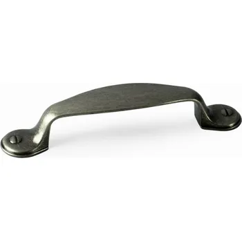 Nábytkové kování Nábytková úchytka NOMET CLIO 96 antické stříbro klasická + montážní šrouby