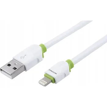 Datový kabel Kabel WayMe USB - Apple Lightning 1 m bílý