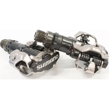 Pedál na kolo Shimano Pedály Shimano PD-M520 - bez kufrů barva černá
