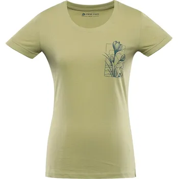 Dámské triko z organické bavlny ALPINE PRO TERMESA weeping willow - XS