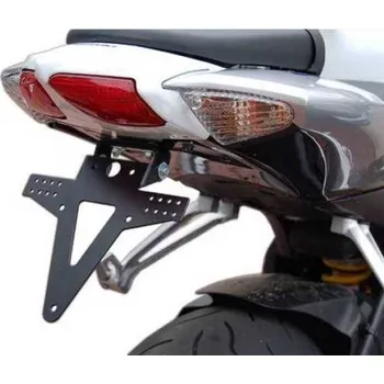 Držák SPZ HSM Držák SPZ SUZUKI GSX-R 600/750 08-10, nastavitelný, černý, s držákem odrazky