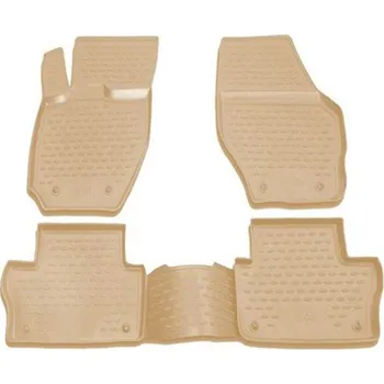 autokoberec Gumové autokoberce Volvo XC90 2002-2015 (béžové)