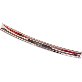 Autodíl Ochranná lišta hrany kufru BMW 5 2017-2020 (G31, chrom-měď, carbon)