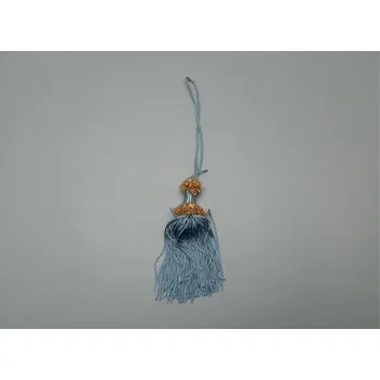 věšák na klíče ozdobný střapec na klíč V0670.05000 modrá