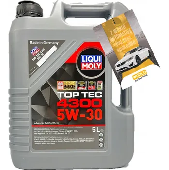 Motorový olej Motorový olej Liqui Moly 5 l 5W-30