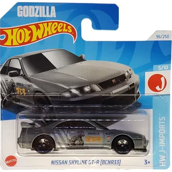 auto na autodráhu Hot Wheels Godzilla Nissan Skyline GT R BCNR33
