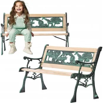 Zahradní lavice MAR-POL Zahradní lavička pro děti 82x39x50cm 62521 MEB0889