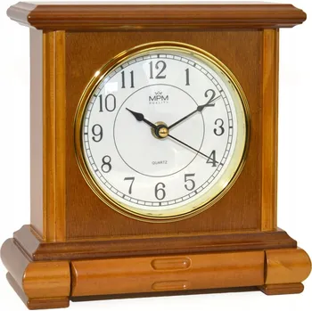 Hodiny DŘEVĚNÉ KRBOVÉ HODINY SE ZÁSUVKOU MPM E03.3888.50.A 21,5 x 23 cm