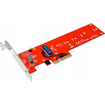 ROLINE PCI Express 3.0 x4 karta -> 1x M.2 (klíč-M), 110mm, NVMe, 3.3V/5A