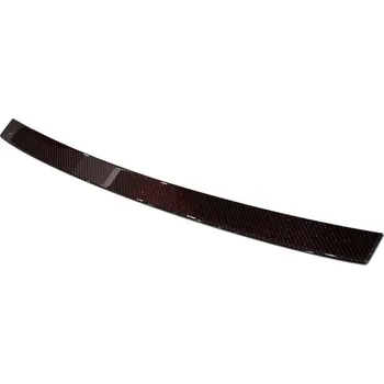 Lišta karosérie Ochranná lišta hrany kufru BMW 5 2010-2017 (F10, sedan, červený carbon)