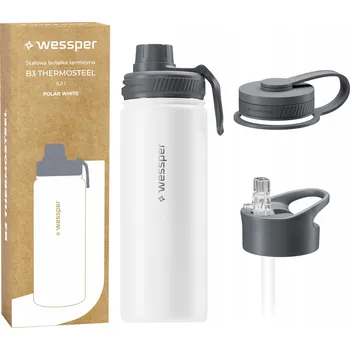 Termoska Termoska Wessper B3 THERMOSTEEL 500 ml POLAR WHITE