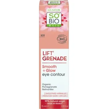 Kosmetika SO'BiO ETIC Péče o okolí očí Lift'Grenade 15ml SO’BiO étic