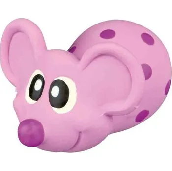Hračka pro psa Latexová myška různé barvy, plněná 8cm Trixie