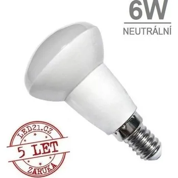 Žárovka Optonica LED žárovka 6W E14 450lm R50 NEUTRÁLNÍ BÍLÁ