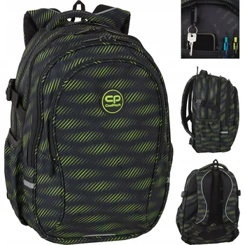 Školní batoh Školní batoh vícekomorový CoolPack černý, odstíny žluté a zlaté 29 l