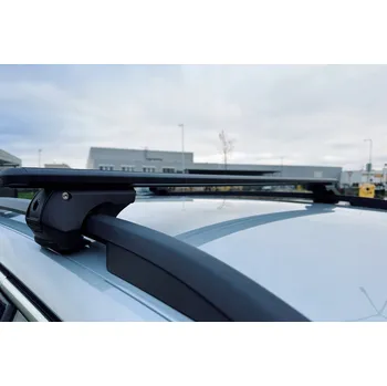 Příčník na automobil Příčníky na hagusy 135 cm AERO Black PREMIUM, MULTIPA