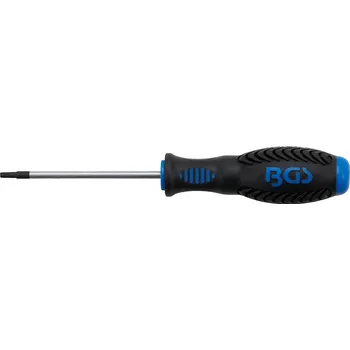 Šroubovák Šroubovák, T-profil (pro Torx) s otvorem T15, Délka čepele 80 mm – BGS 7849-T15