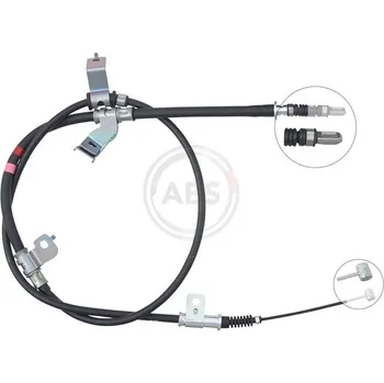 Lanko parkovací brzdy Tazne lanko, parkovaci brzda, K17503