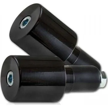 Řídítka HSM Závažíčka do řídítek, černé, 204g, pro řídítka 7/8, průměr vnější 30 mm