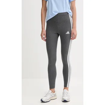 Dámské oblečení Legíny adidas 3-Stripes JZ3299 šedá 90X, vel. XS