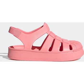 Dívčí obuv Dětské sandály adidas Originals SUPERSTAR SANDAL JI2799 oranžová 32X, EUR 33