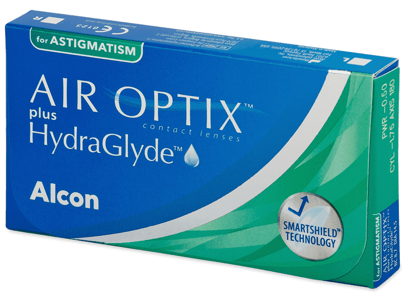 Air Optix plus HydraGlyde for Astigmatism (3 čočky)