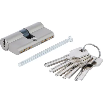 Visací zámek Bezpečnostní cylindrický zámek, 60 mm, 30/30 mm - BGS 85230