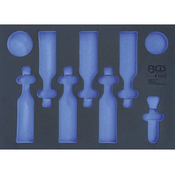 Vložka do dílenského vozíku 3/3, prázdný, pro pivo, chipsy, oříšky a otvírák na láhve - BG