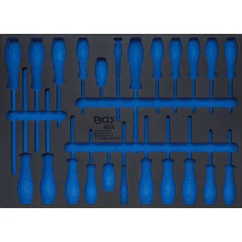 Modul pro šroubováky, 23 dílů, prázdný - BGS 4014-5