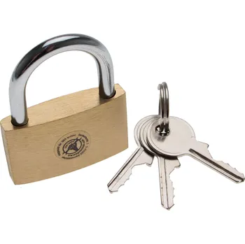 Visací zámek Zámek visací 40 mm mosazný - BGS 3098