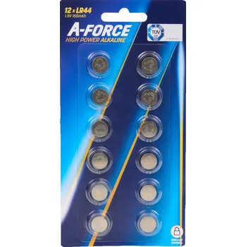 Článková baterie Baterie do hodinek A-force 357 / AG13 / LR44 1ks Skladem v ČR