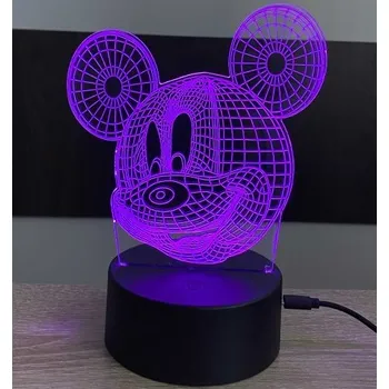 Lampička HOME OUTLET 3D stolní lampa DD-056