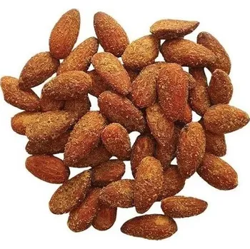 Sušená potravina FITBOY Mandle pražené solené s příchutí hořčice 250g 250g