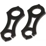 HSM Držáky blinkrů, černý, až M8/M10, na tlumič