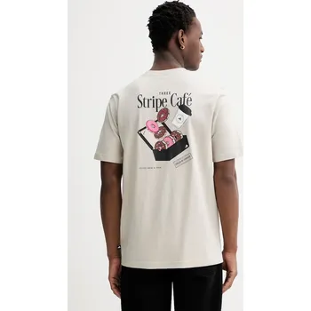 Bavlněné tričko adidas Coffee Cafe KB2501 béžová 80X, vel. XL