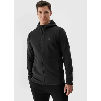 Pánská mikina Pánská fleecová mikina s kapucí 4F velikost XXL černá