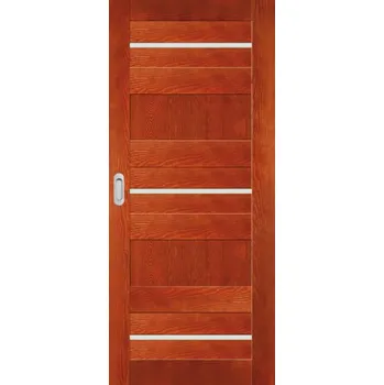 Vchodové dveře ArchoD Posuvné dveře do pouzdra dřevěné dýhované z borovice Vigo