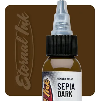 Tetovací barva ETERNAL INK Rember Sepia Dark