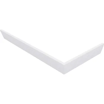 Sprchová vanička Polysan VARESA 90x80 rohový panel, levý - 71696