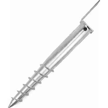 Zemní vrut Zemní vrut typ L 100x100x900 mm – na pergoly a ploty (bez betonování) (Zemní vrut typ L 100x100x900 mm – pevné kotvení pergoly, plotu a terasy bez betonu)