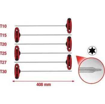 Šroubovák Sada zahnutých šroubováků KS TOOLS 158.8050
